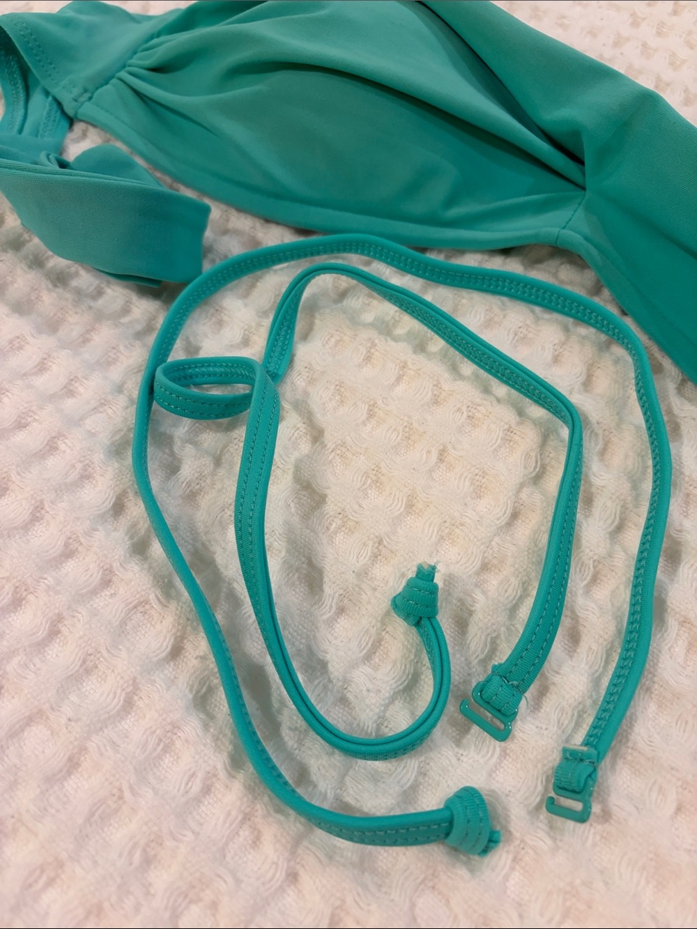 Turquoise green bikini top - Picture 5 of 7
